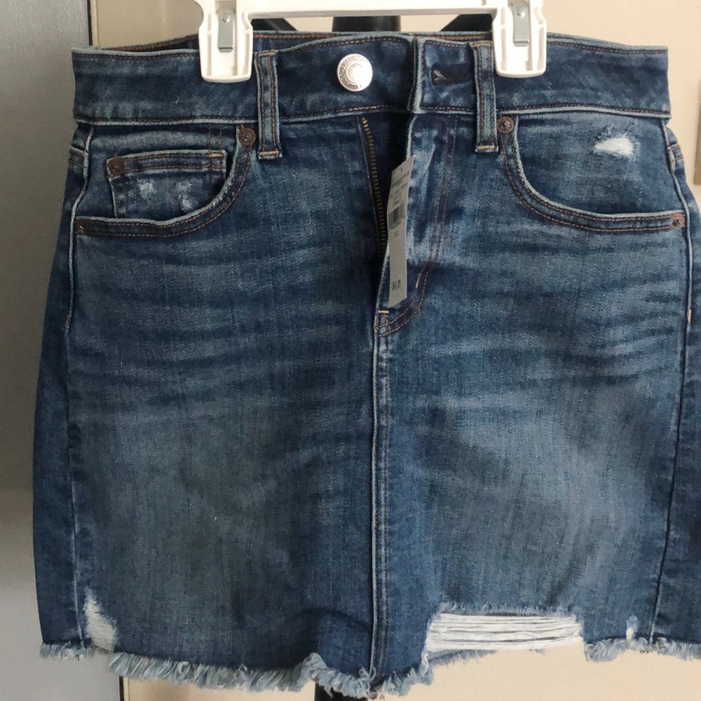 brand new jean skirt